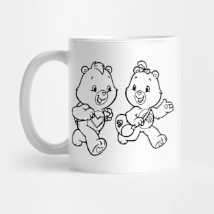 Care Bear with jogging Mug